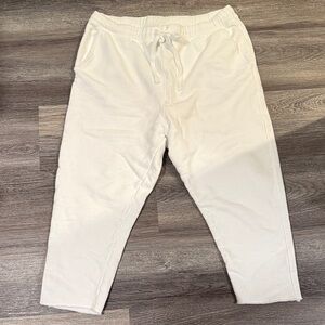 Frank & Eileen Women’s the Kathrine white sweatpants